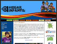 Tablet Screenshot of hogarinfantil.org